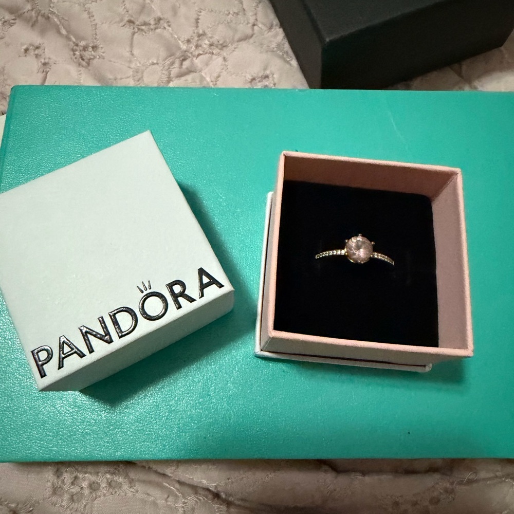 Pandora Rose💖Gold Crown Ring